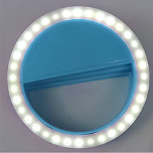 Кільце LED для Селфи на телефон "WUW" – Blue, фото 5