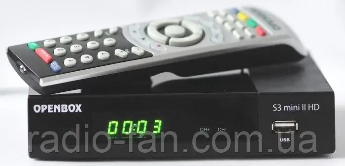 Цифровий супутниковий ТВ тюнер Openbox S3 Mini II (DVB-S, DVB-S2), фото 1