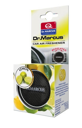 Освіжувач повітря для авто Dr. Marcus Speaker Lemon, Ароматизатор автомобільний (Пахучка в салон авто)