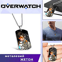 Кулон-жетон Overwatch "Трейсер" Овервоч