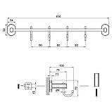 Гачок Qtap Liberty CRM 1154-4, фото 2