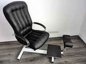 Крісло педикюрне крісла з підставкою під ванну і підніжкою для педикюру Partos Zestaw VM23