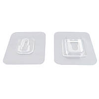 5х Тримач кріплення настінний клейкий, гачок невидимка