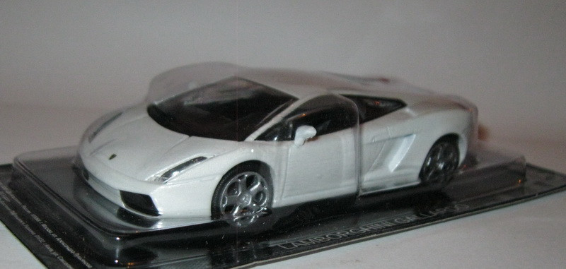 Lamborghini Gallardo Колекційний автомобіль 1/43 Суперкари ліпші автомобілі світа №35
