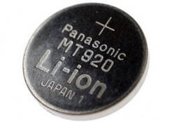 Акумулятор дисковий літієвий Panasonic MT920, 1.5V, 5mAh