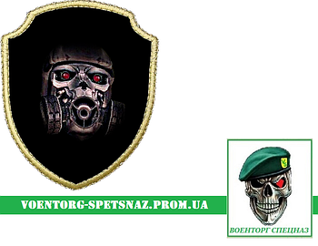 Шеврон S.T.A.L.K.E.R. "Кіборг сталкер" залізний сталкер (morale patch) Зробимо будь-який патч!