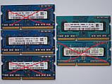 Оперативна пам'ять для ноутбука DDR3 SO-DIMM 2 GB (1600MHz, PC3-12800, 1.5v, Apacer, Hynix) БУ, фото 3