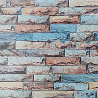 ПВХ плитка на самоклейці Цегла Пісковик Прованс Матова 60х60см декоративні вінілові панелі (СВП-203-М)