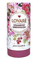 Чай Lovare Strawberry marshmallow Клубничый зефир 80г (56171)