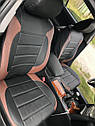 Чохли рено меган 3 (Renault Megane 3) модельні MAX-L з екошкіри, фото 9