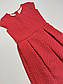 Плаття на дівчинку 128, 134 см, червоний, фото 2
