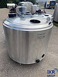 Володжувач молока на 500 л/ Танк охолоджувач молока 500 літрів відкритого типу, фото 2