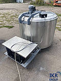 Володжувач молока на 500 л/ Танк охолоджувач молока 500 літрів відкритого типу, фото 3