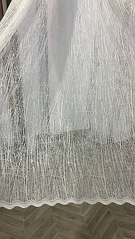 Тюль-павутинка жакард у кухню, у зал