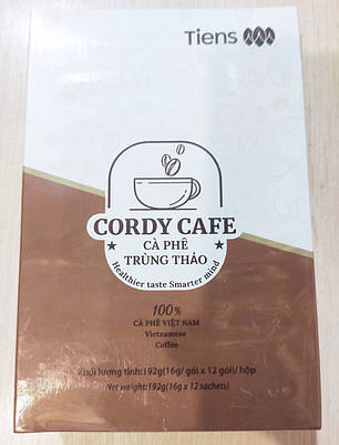 Кава з кордицепсом Тяньши CordyCafe Tiens (Корді кави Тяшні) 12 пакетів., фото 1