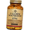 Кальцій магній цинк Solgar Calcium Magnesium & Zinc 100 таблеток, фото 9
