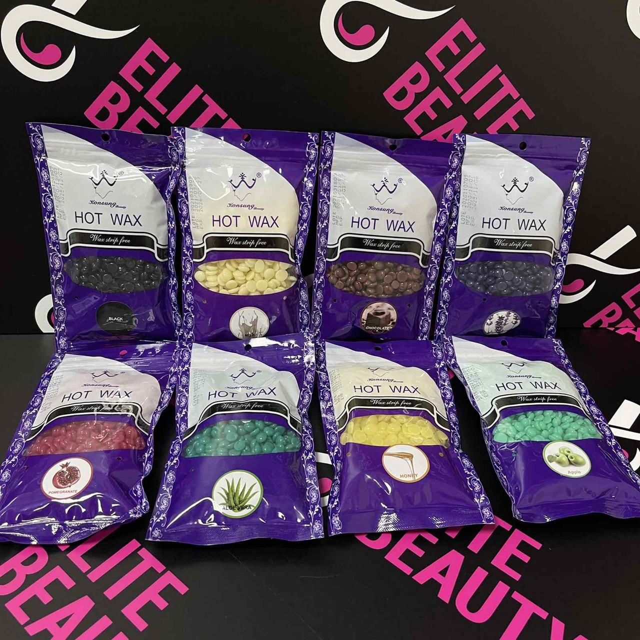 Кольоровий віск у гранулах Hot Wax 100 гр