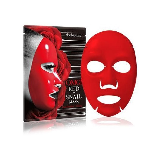 Double Dare OMG! Red Snail Mask Маска з муцином равлики