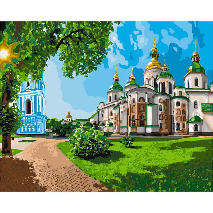 Купить Картина раскраска по номерам на холсте - 40*50см Идейка КН2831 ...