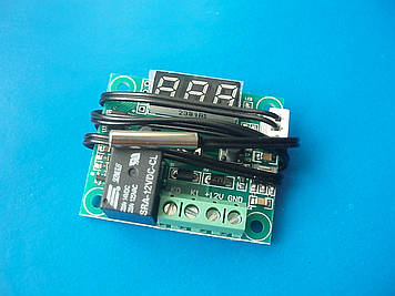 Термодатчик активний 12 В -50...+110 C LCD регулятор температури W1209 12V терморегулятор