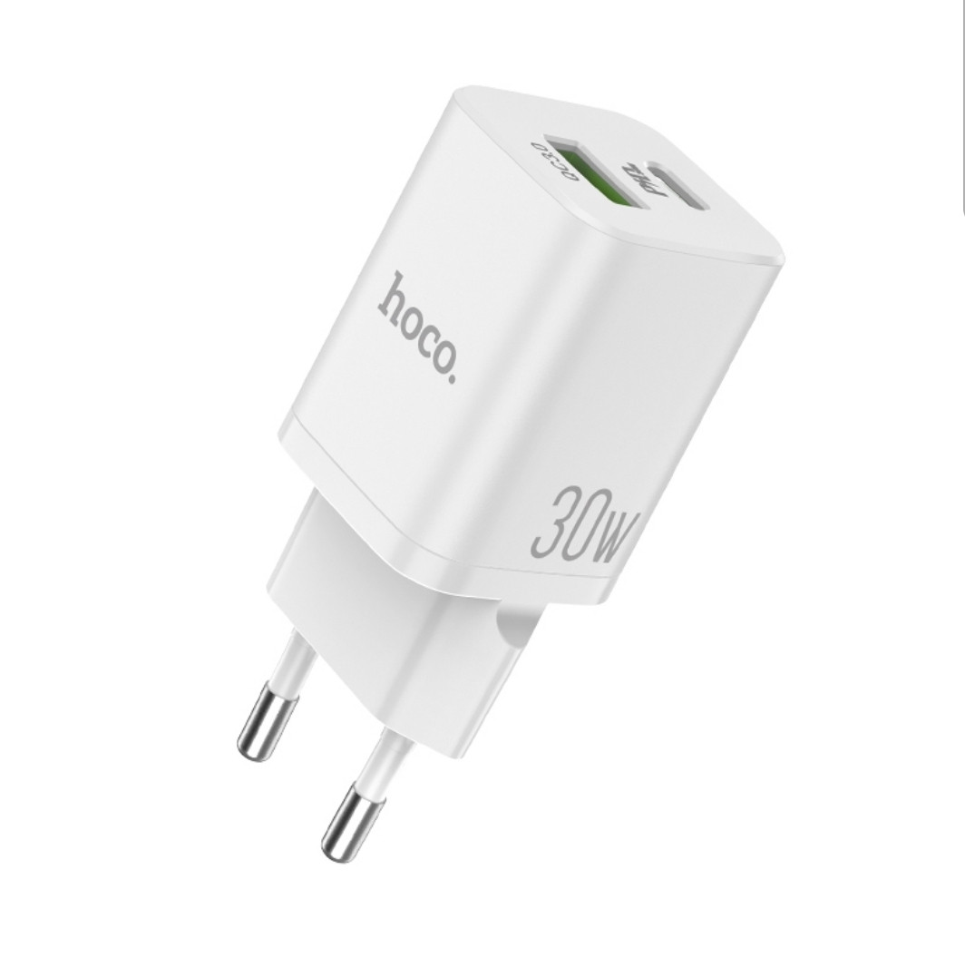 Мережевий зарядний пристрій Baseus Speed QC 3.0 30W 2USB EU