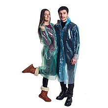 Плащ дощовик на кнопках поліетиленовий 48-52