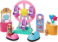 Игровой набор Барби Челси карнавал карусели Barbie Club Chelsea Carnival GHV82