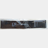 Фитнес резинка для фитнеса U-Powex поштучно нагрузка 22 кг Черный