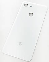 Задня кришка для Google Pixel 3, біла, Clearly White оригінал