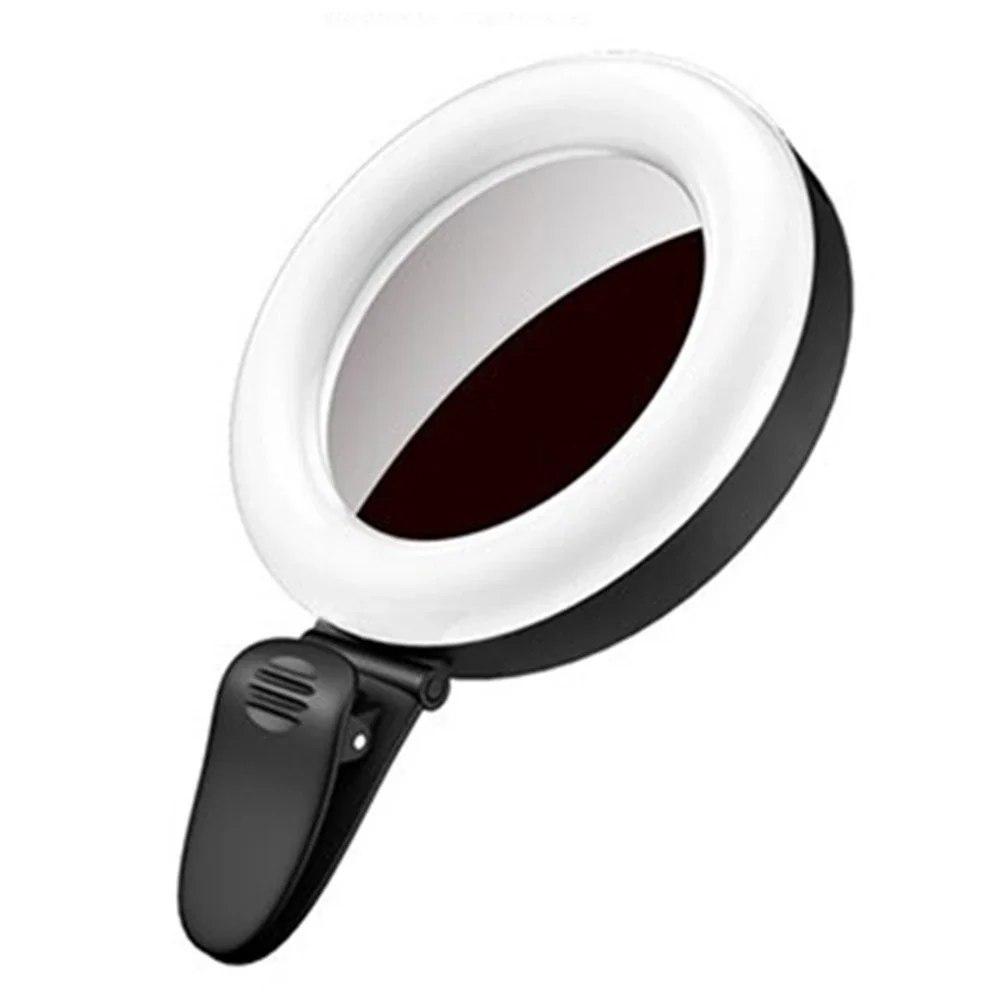 Кільце LED для селфі на телефон SF-06 — Black