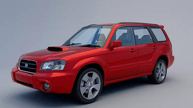 Задній амортизатор Subaru Forester SG від 2002 г з двигуном 2.0 (Амортизатор задній Субару Форестер), фото 3