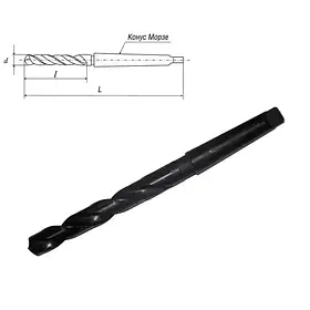 Свердло до/х Ф 19,75 Р6М5 КМ2 238/140 (Китай)