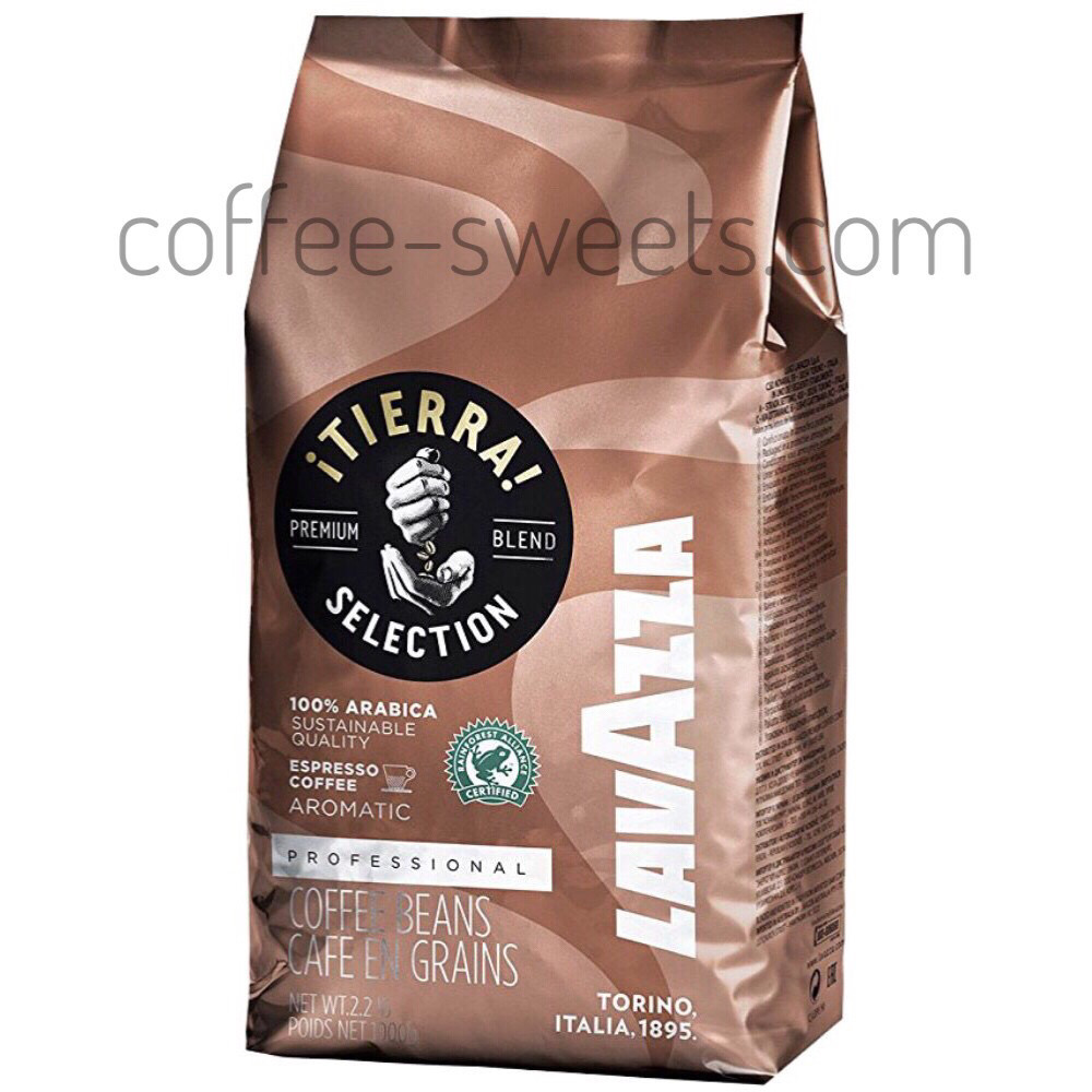 Зерновий кави Lavazza Tierra Selection 1kg