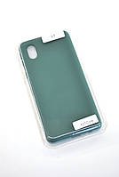 Чехол для телефона Samsung A22(4G) Silicone Original FULL №17 Dark green (4you)