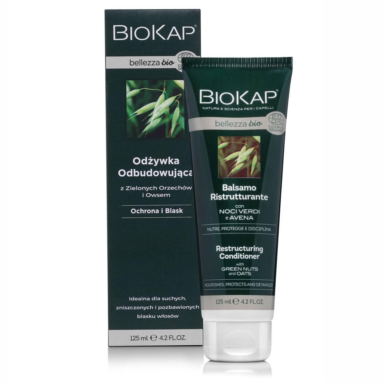 Натуральний кондиціонер реконструювальний BioKap Bellezza bio Restructuring Conditioner 125 ml