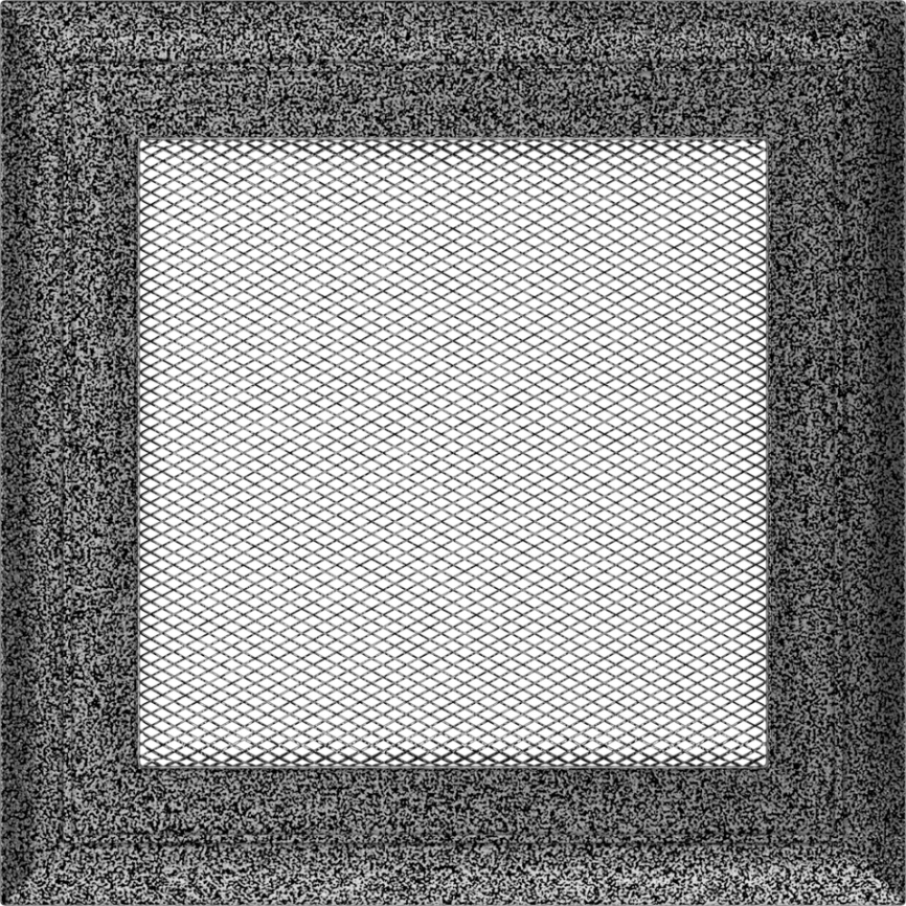 Решітка Oskar чорно-срібна 17x17