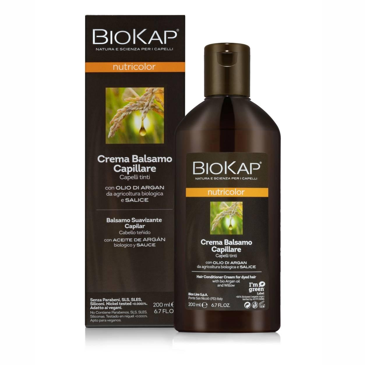 Biokap Nutricolor Capillary Conditioner Cream Кондиціонер-бальзам для фарбованого волосся  200 ml