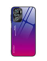 Чохол Gradient для Xiaomi Redmi Note 10 / Note 10S Purple-rose