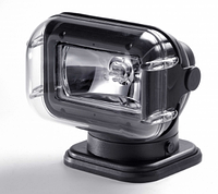 Прожектор 960, галогенная лампа, черный корпус, ДУ, съемный