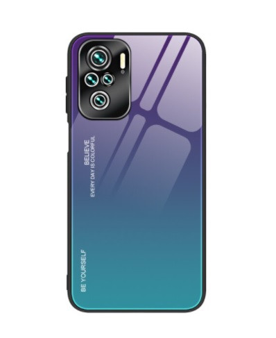 Чохол Gradient для Xiaomi Redmi Note 10 / Note 10S Purple-blue