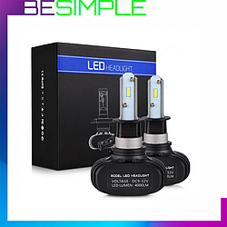 Комплект LED ламп S1 HB3 (Ціна за 2шт) / Світодіодні лампи HeadLight