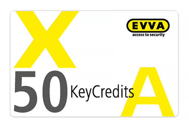 Карта управління доступом Evva AirKey 50 KeyCredits (Австрія)