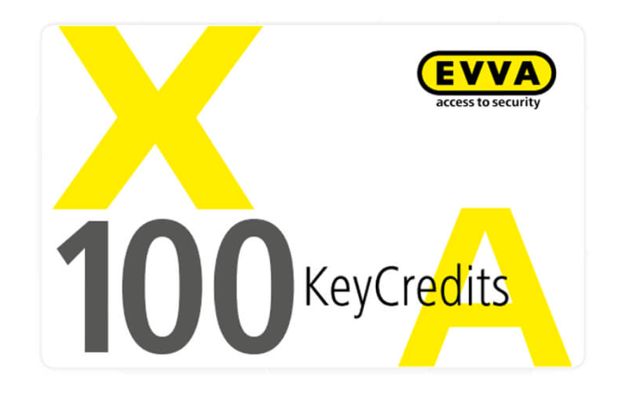 Карта управління доступом Evva AirKey 100 KeyCredits (Австрія)