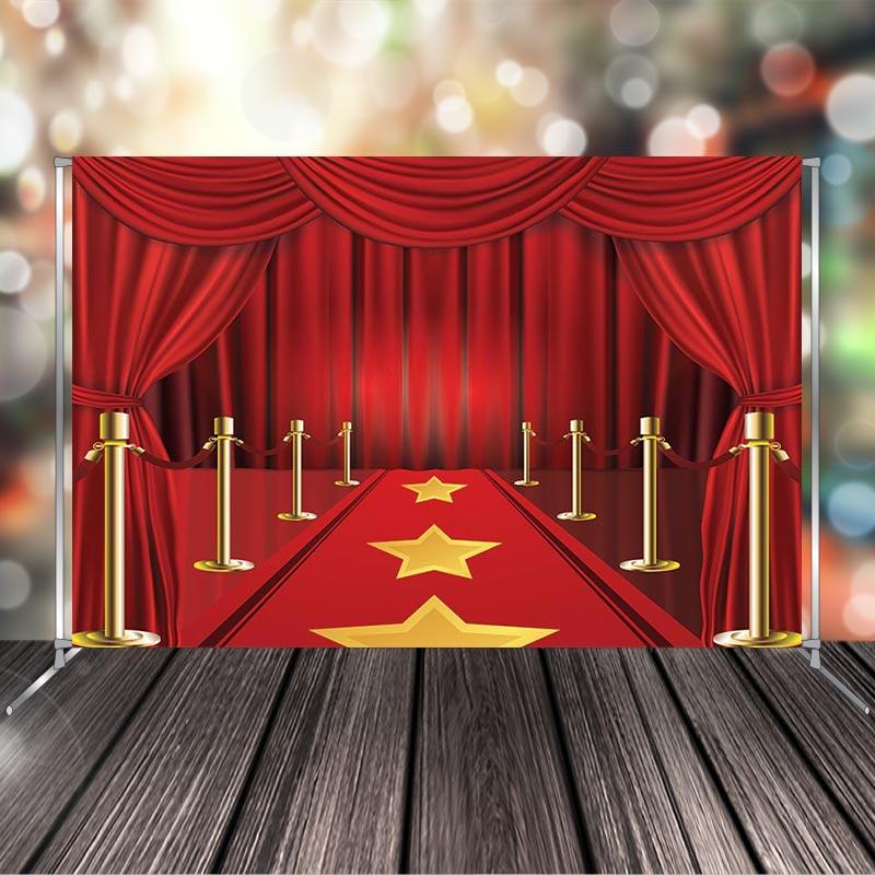 Фотозона "Красная дорожка" 3 × 2 м конструкция с принтом на баннере (foto-zona-0008) - фото 1 - id-p1470507444