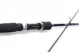 Спінінг карбон SIWEIDA Black Cat 2.40 м 3-17г, фото 3