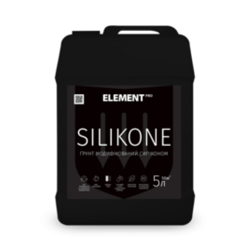 Грунт глибокого проникнення ELEMENT PRO SILIKONE 5л