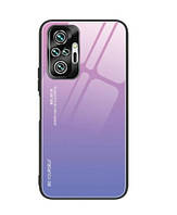 Чохол Gradient для Xiaomi Redmi Note 10 Pro pink-purple