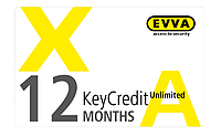 Карта доступа Evva AirKey Key Credits Безлимит 12 месяцев (Австрия)
