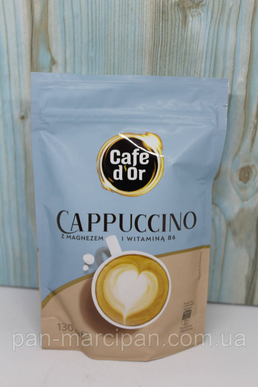 Капучино з магнієм та вітаміном B6 Cafe d'Or Cappuccino 130г Польща, фото 1