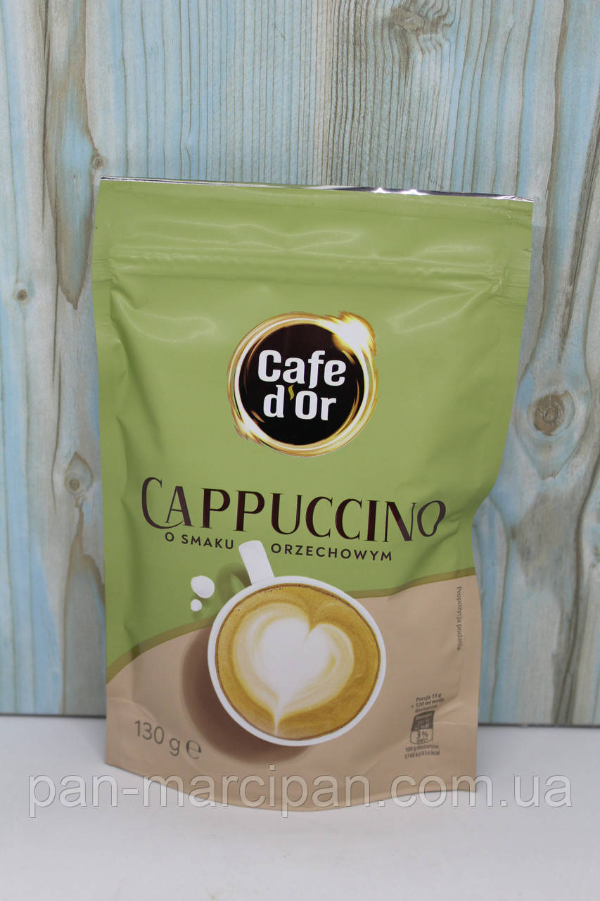 Капучино горіхове Cafe d'Or Cappuccino 130г Польща, фото 1